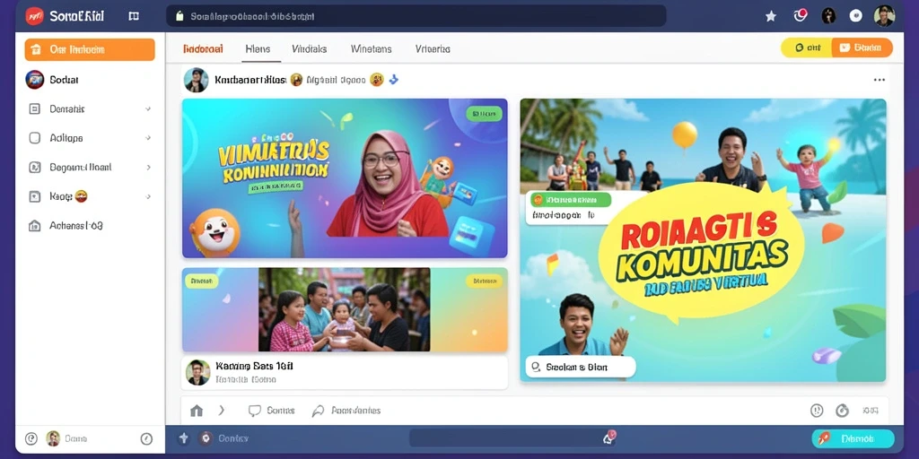 Tampilan antarmuka yang ramah pengguna dari A7777.