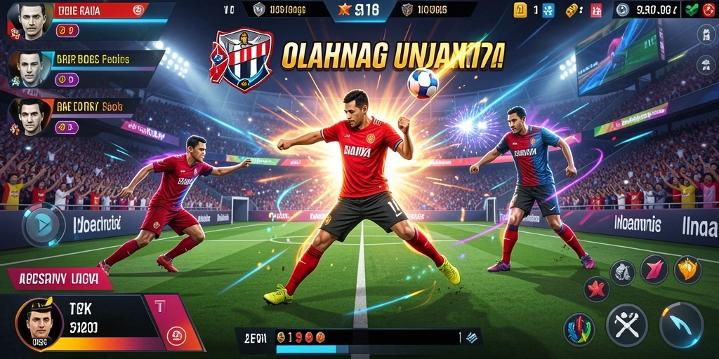 Tampilan menu utama A777GAME yang menarik.