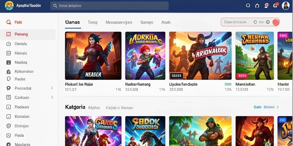 Tampilan antarmuka yang menarik dan intuitif.