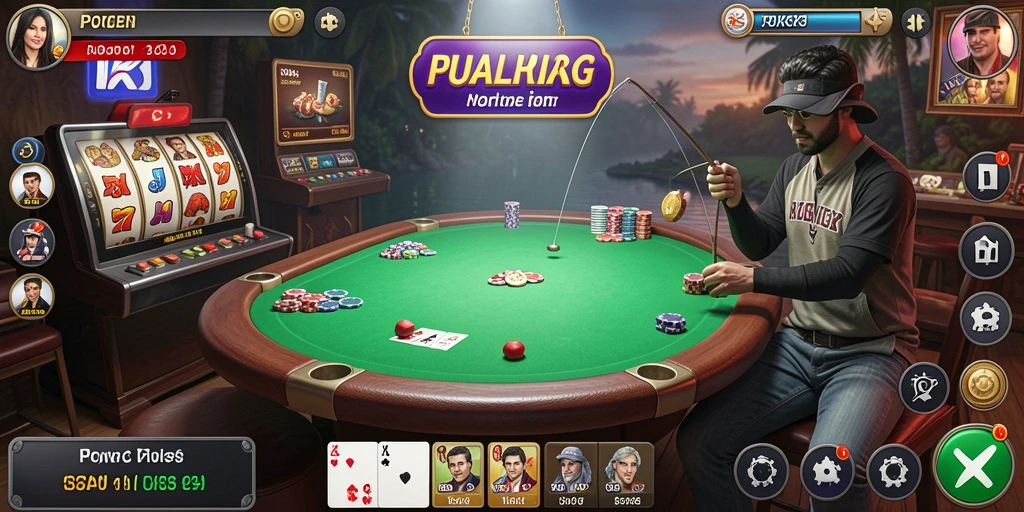 Tampilan menu utama yang intuitif dan menarik.