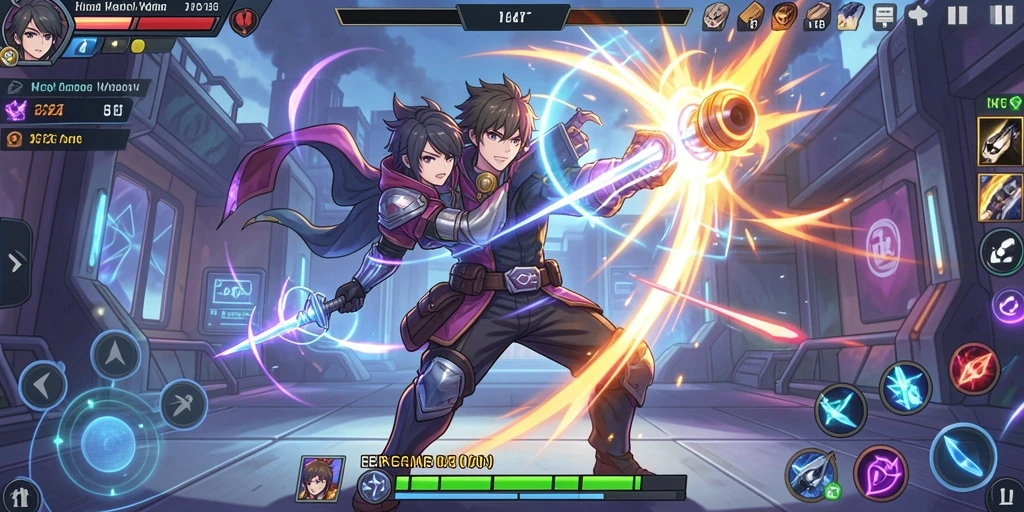 Screenshot 1: Tampilan awal antarmuka pengguna yang menarik.