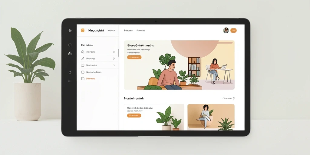 Tampilan antarmuka yang bersih dan user-friendly.