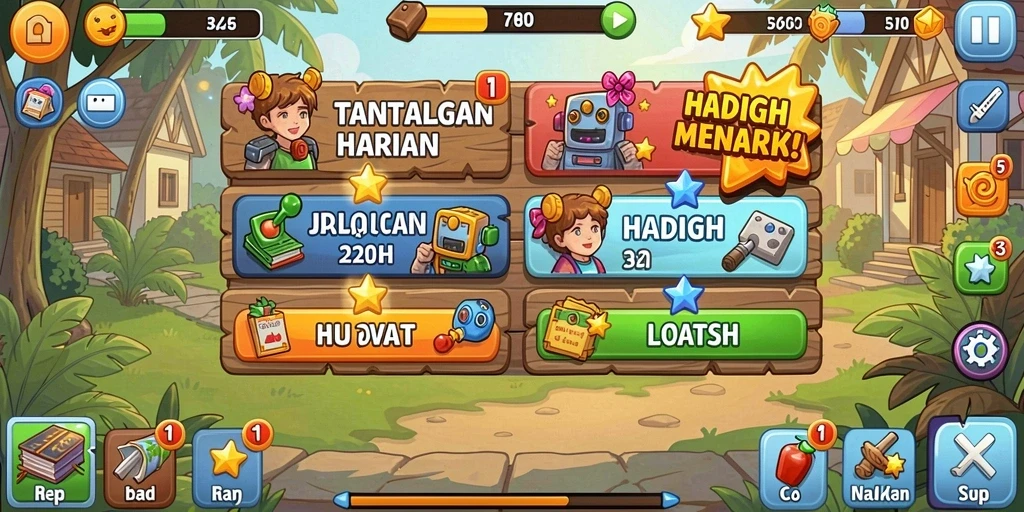 Tampilan antarmuka utama MENTARI138 yang menarik.