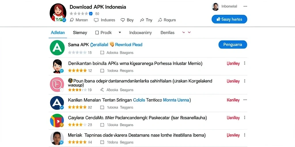 Tampilan menu utama yang menarik dan mudah digunakan.