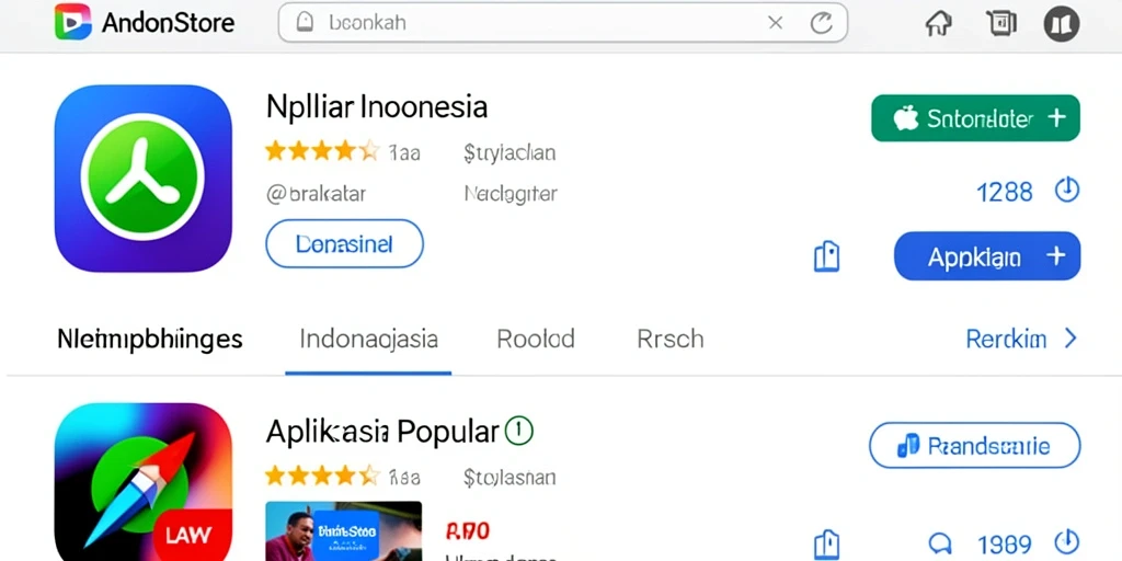 Tampilan antarmuka yang intuitif dan ramah pengguna.