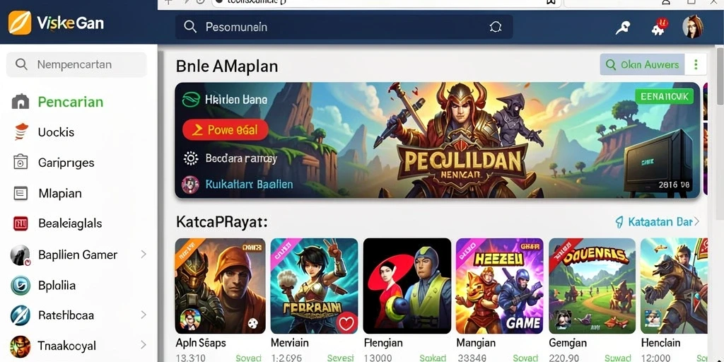 Tampilan utama game RPRR yang menawan.