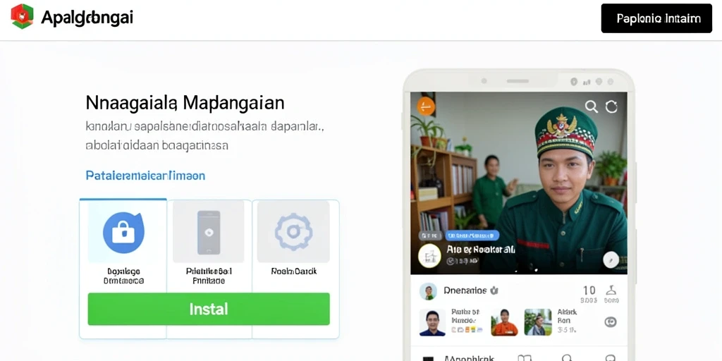 Tampilan antarmuka yang user-friendly.