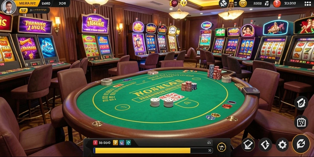 Screenshot pertama menunjukkan gameplay yang seru dan interaktif.